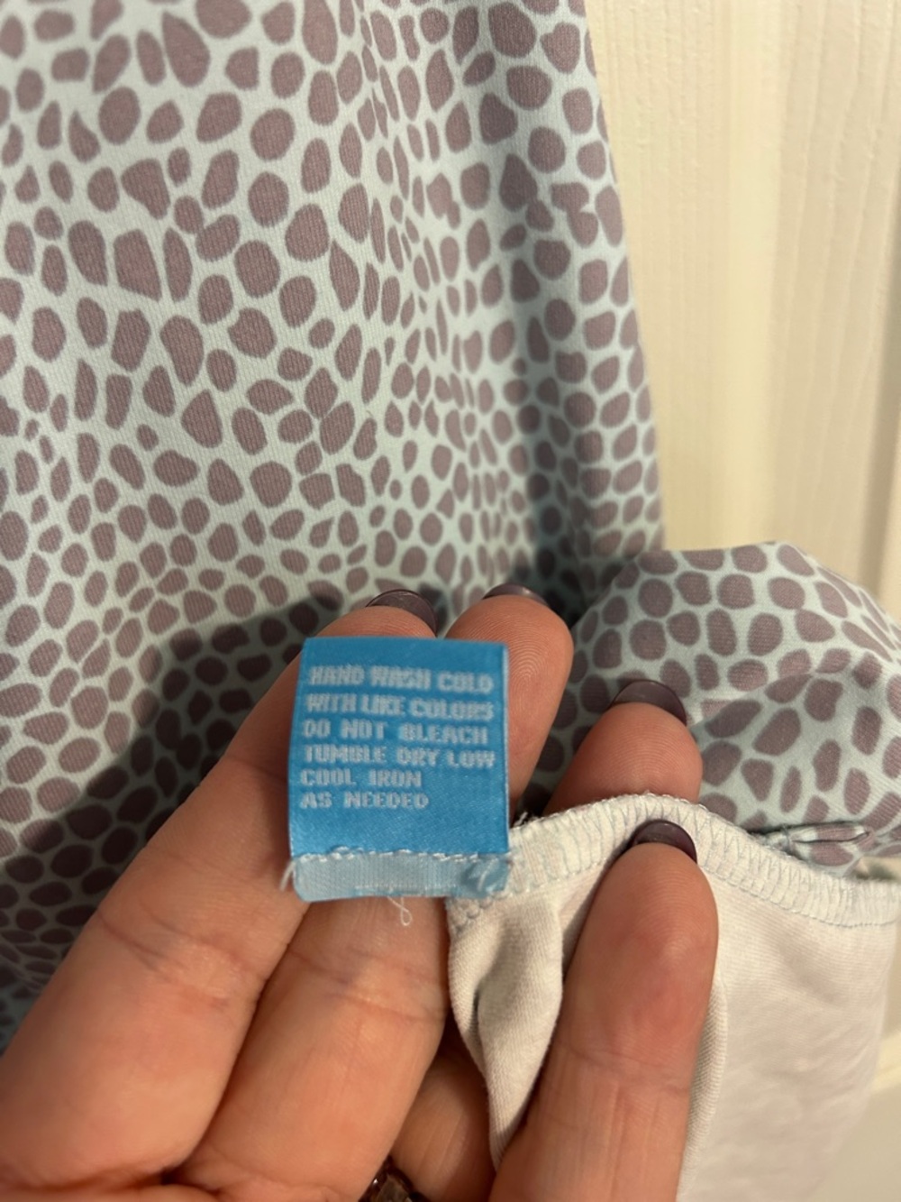J. McLaughlin Light Blue Printed Button-Front Midi Dress - Picture 7 of 9
